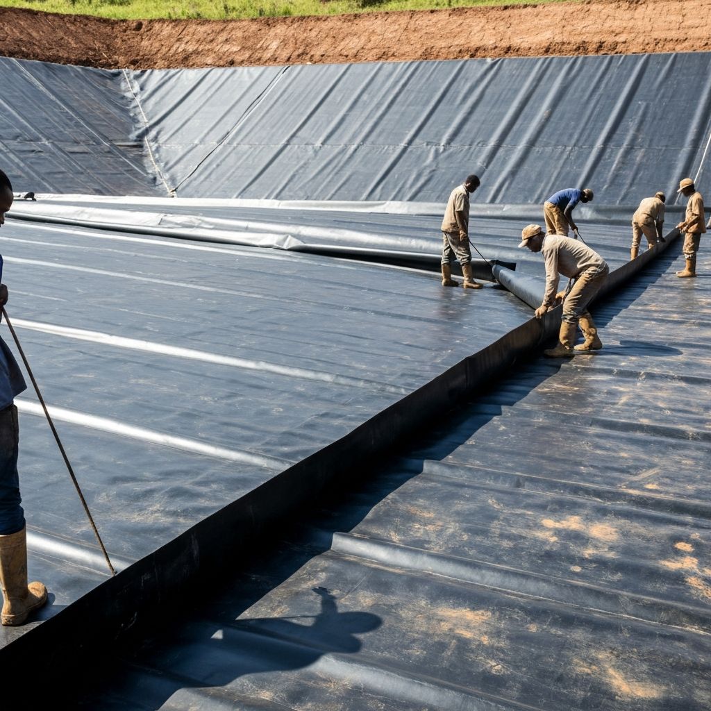 Geomembrane Plastic Sheets